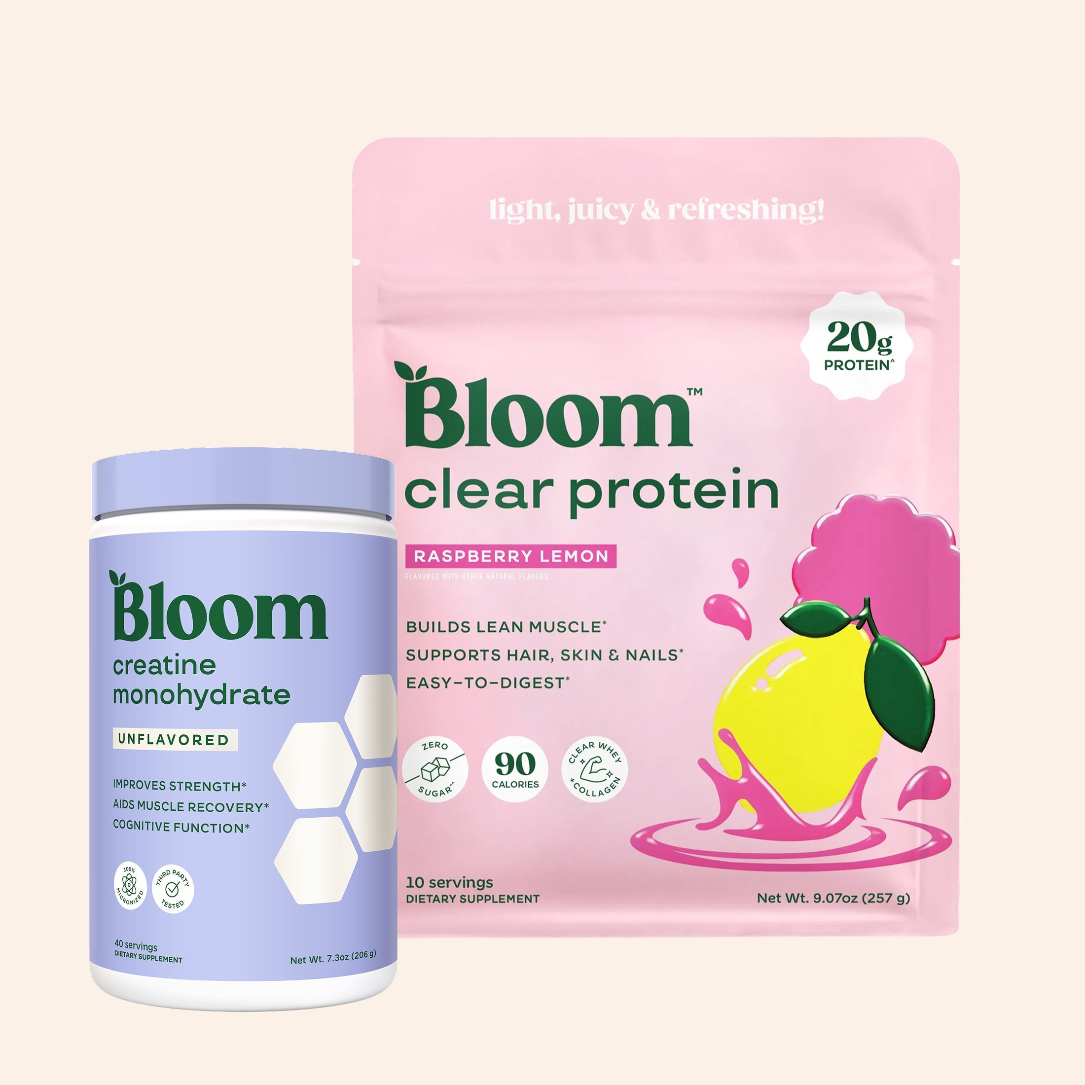 Brains & Gains Set - Easy Greens for Busy Mornings