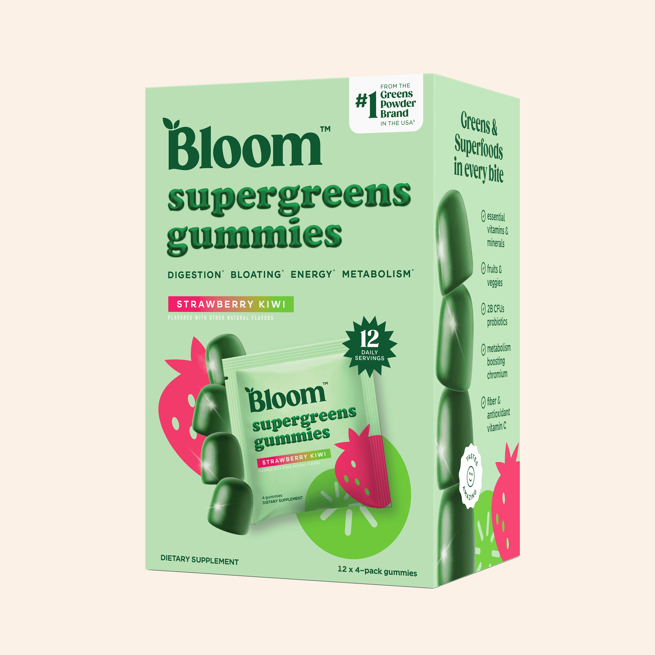 Supergreens Gummies - Simple Support in Every Sip