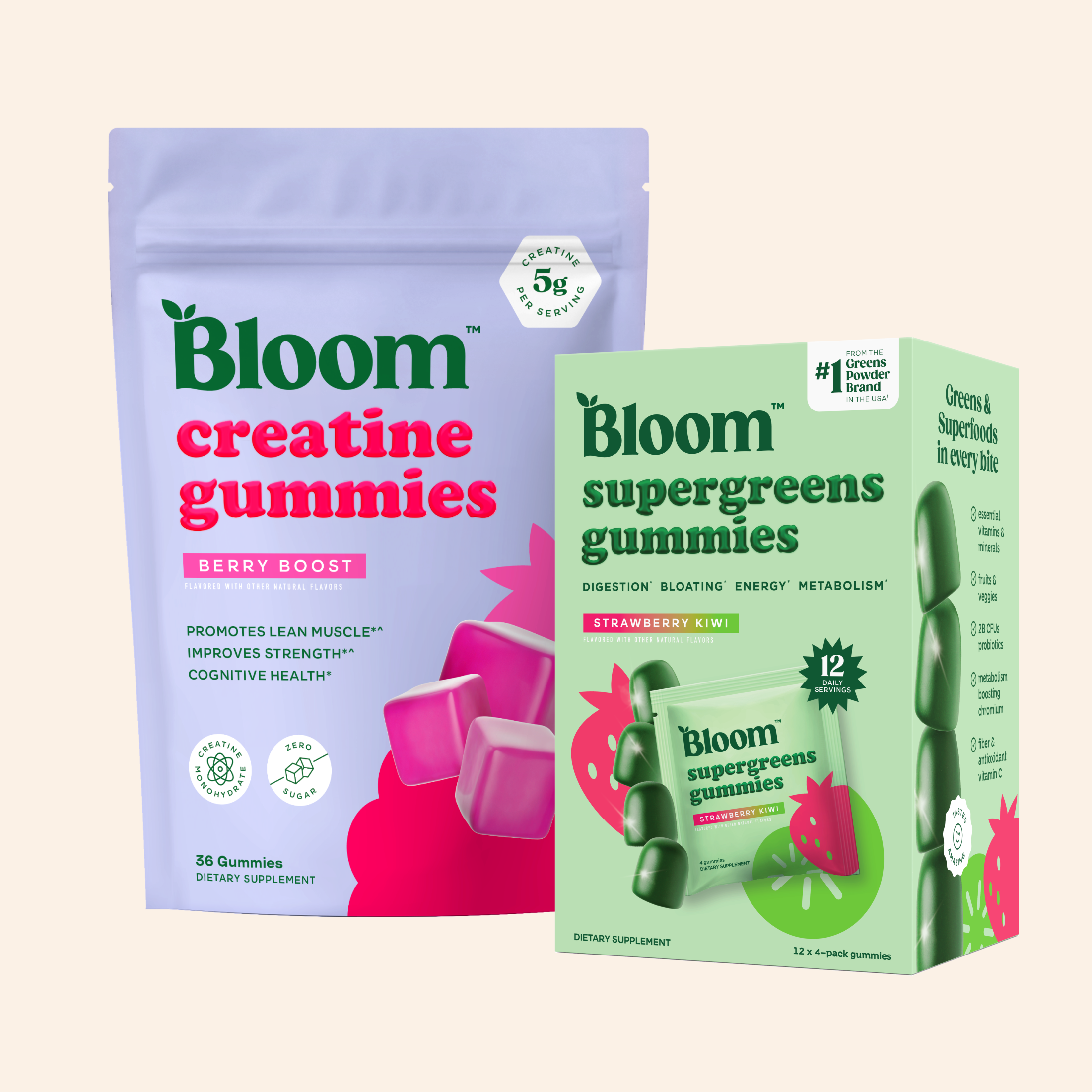 Daily Gummies Duo - Nutrition Made for Mornings