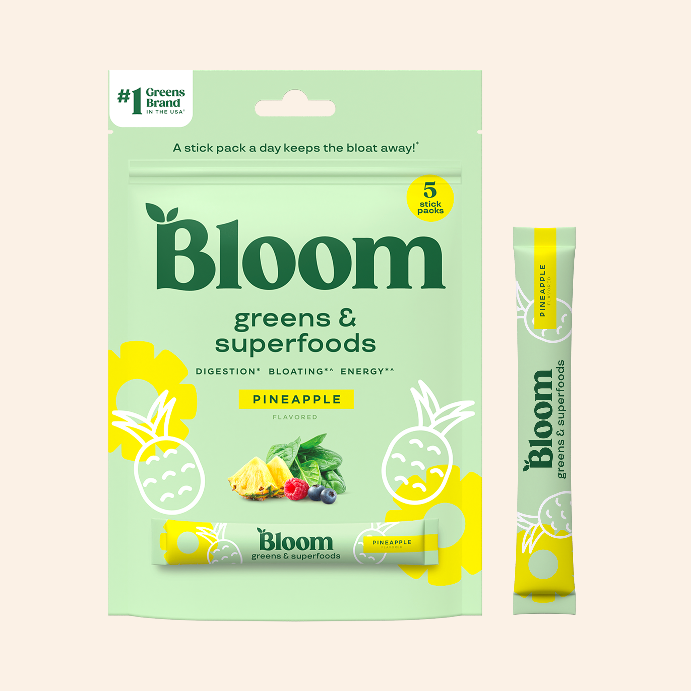 Greens Stick Packs - A Smarter Energy Choice